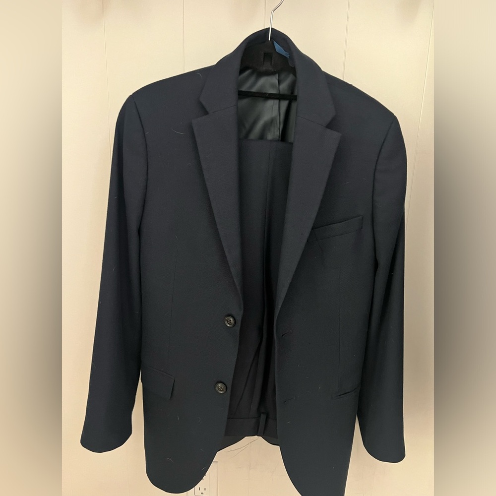 TOPMAN Suit - Navy Blue - Set